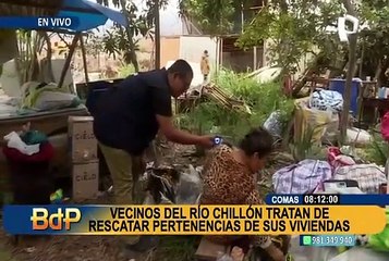 Comas: más de 30 familias damnificadas a la espera de la ayuda de las autoridades