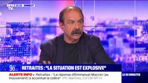 Coupures d'électricité: Philippe Martinez (CGT) reconnaît 