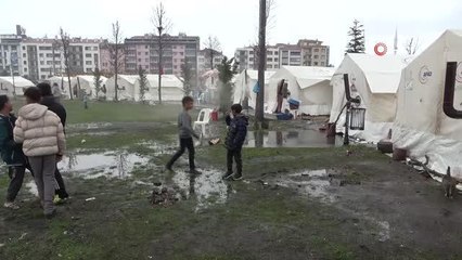 Malatya'da sağanak yağış etkili oldu