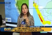 Ciclón Yaku: Lima presentó lluvias intensas 