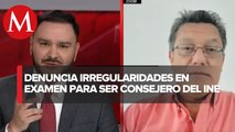 Jorge Valladares exige a la Jucopo revisión correcta del examen de aspirantes a consejeros del INE