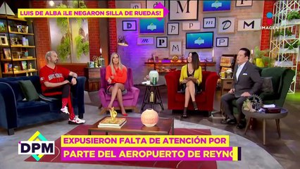 ¡Le negaron la silla de ruedas! Luis de Alba falta de atención en aeropuerto de Reynosa