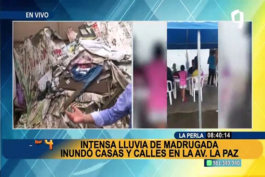 La Perla: empadronarán a familias cuyas viviendas han sido dañadas por lluvias