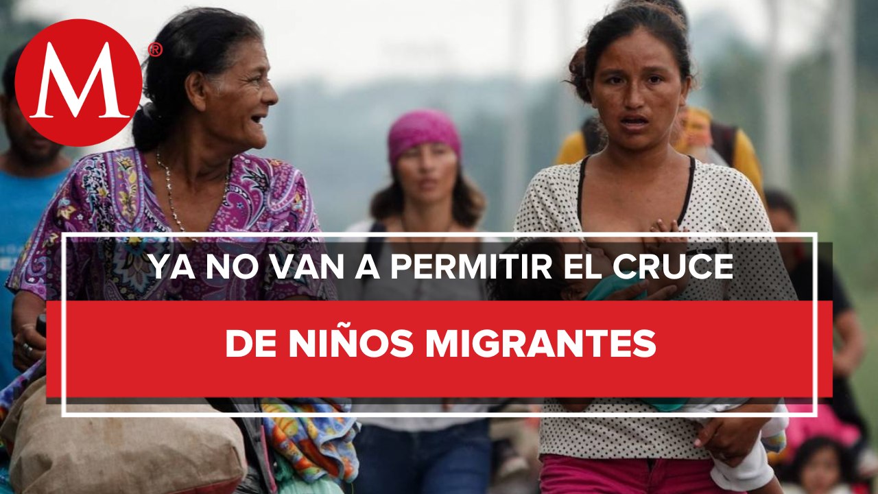 INM no permitirá que niños migrantes crucen por zonas de alto riesgo en la frontera con EU