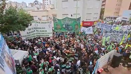 Plenario de la CGT local en Mitre y Rodríguez