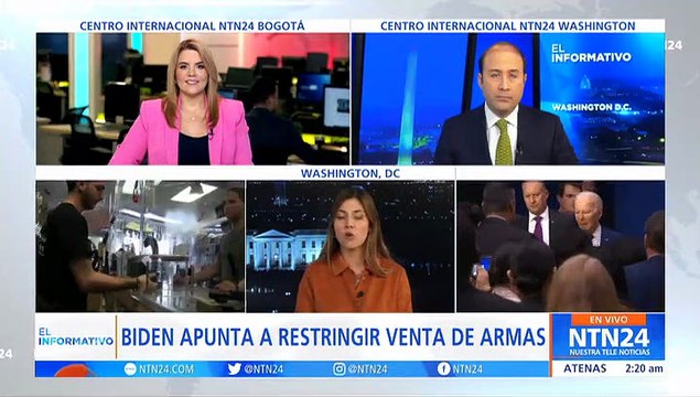 Joe Biden firma orden ejecutiva para limitar la venta de armas en Estados Unidos