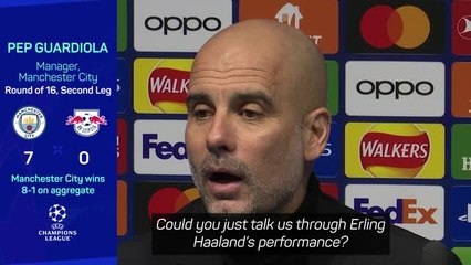 Download Video: If Haaland reached all the milestone at 22 his life would be boring - Guardiola