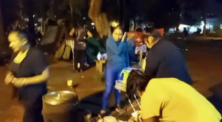 Piqueteros acampan frente a la Legislatura salteña