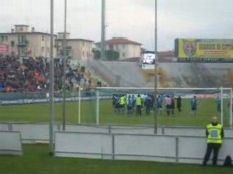 Pisa Albinoleffe...Il Pisa sotto la Curva...