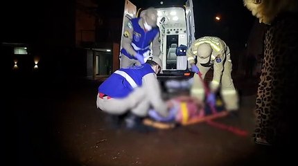 Homem cai na calçada e fica ferido no Bairro Canadá