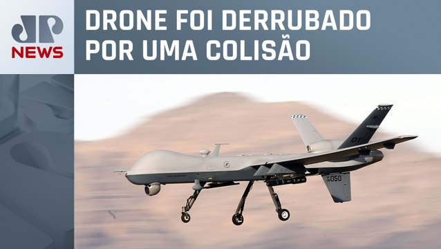 Drone dos EUA é derrubado após interceptação de caças russos no Mar Negro