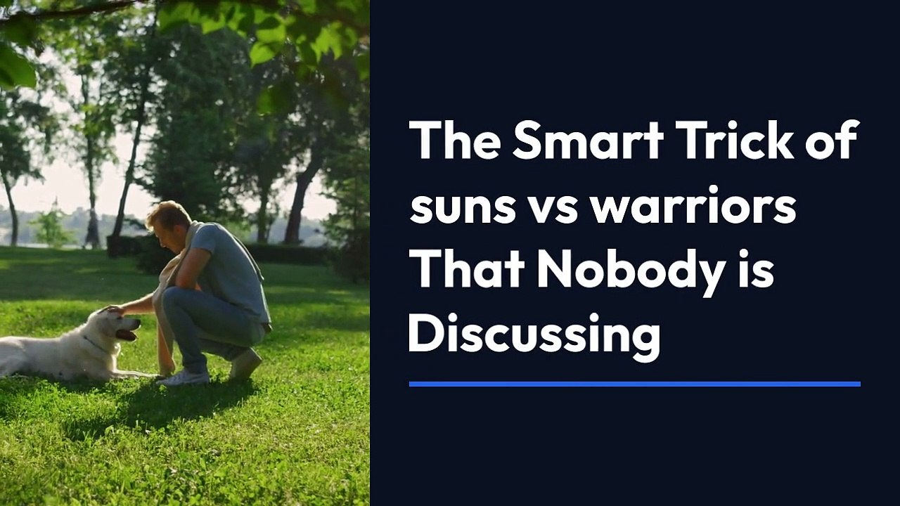 The Smart Trick of suns vs warriors That Nobody is Discussing