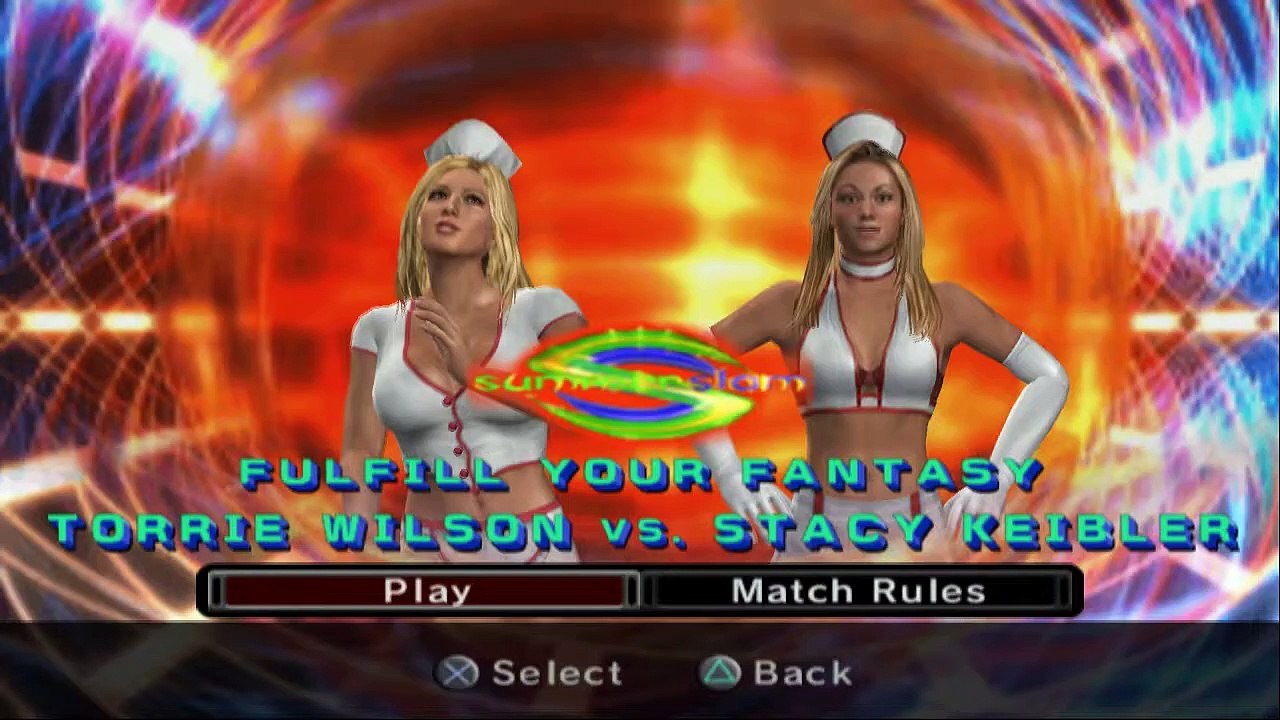 WWE SmackDown vs. Raw 2006 Torrie Wilson vs Sta...