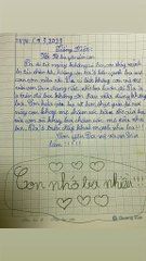 Tâm thư xúc động gửi ba nơi thiên đường của con gái 9 tuổi