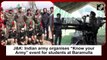 J&K: Indian army organizes “Know your Army” event for students in Baramulla