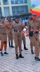Ghana Fire Service With Serious Dance Moves At Colleagues Wedding
