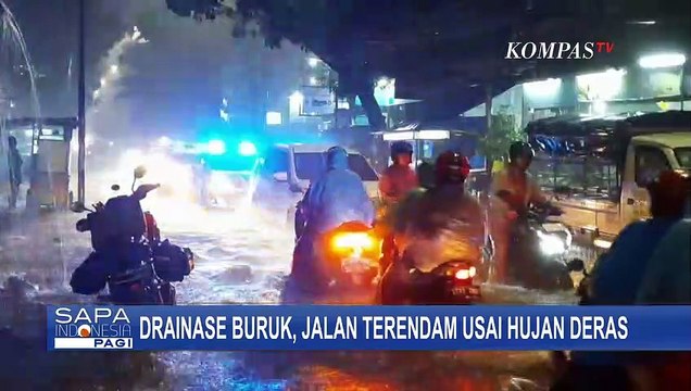 Nekat Terobos Banjir di Cililitan, Sejumlah Motor Mogok!