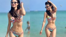 Mouni Roy Miami Beach पर Bikini पहने Figure Flaunt करते Video Viral | Boldsky