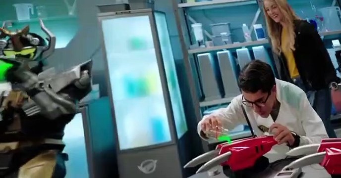 Power Rangers Beast Morphers Power Rangers Beast Morphers E012 – Real Steel