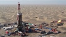 La china Sinopec perfora el pozo petrolífero terrestre más profundo de Asia