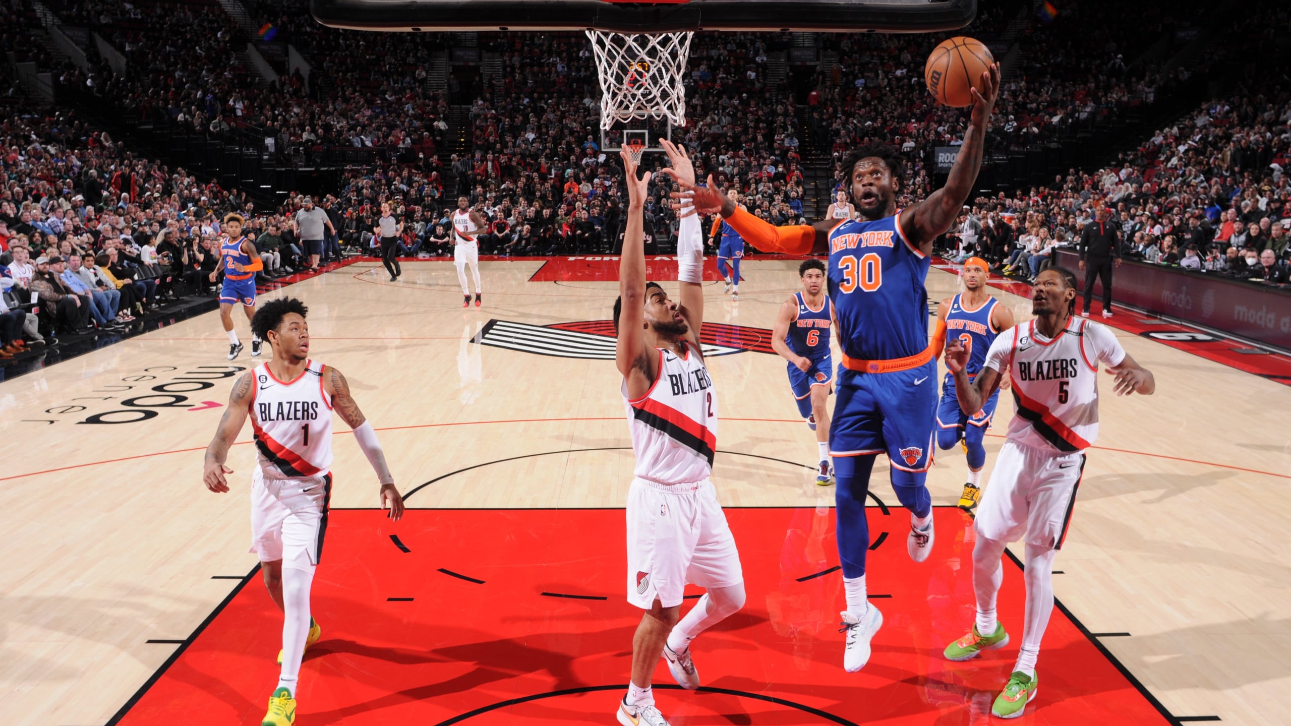 Game Recap: Knicks 123, Trail Blazers 107