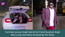 YouTuber Arrested For Throwing Currency Notes From Moving Car In Gurugram