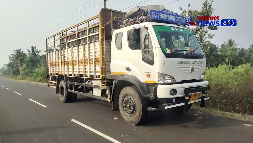 Watch : ஓடும் லாரியை வழிமறித்து கொள்ளை!  டிரைவர்ரை  கட்டிப்போட்டு ரூ.11.50 லட்சம் திருட்டு! -கும்பல் கைவரிசை 