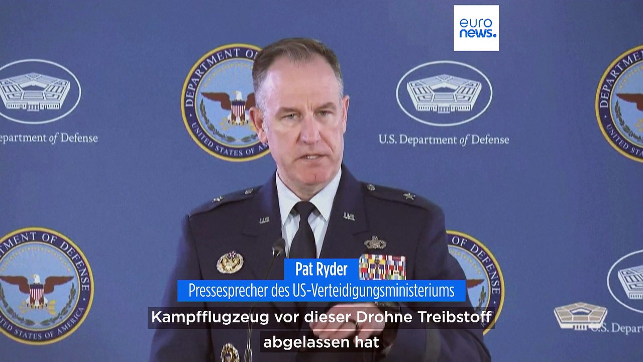 Absturz von US-Drohne im Schwarzen Meer: Russischer Botschafter in Washington einbestellt