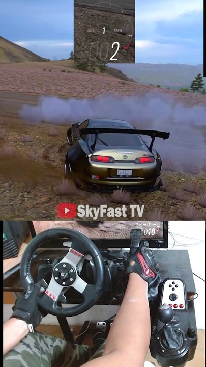 TOYOTA SUPRA TOKYO DRIFTING | Forza Horizon 5 | LOGITECH G27 | Gameplay