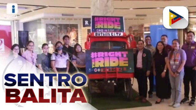 Sektor ng transportasyon ng Butuan City, nakiisa sa kampanyang #RightTheRide ng CHR-Caraga