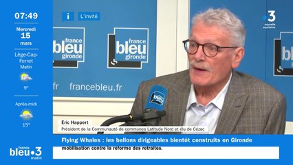 Eric Happert, président de la communauté de communes Latitude Nord-Gironde