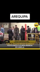 Joven rinde examen de la UNSA pese a ingresar en camilla