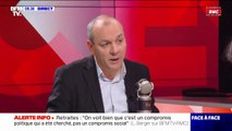 Laurent Berger s'adresse aux parlementaires: 