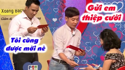 CHUẨN BỊ SẮN THIỆP CƯỚI, trai tân hỏi cưới bạn gái ngay trên sân khấu khiến MC Quyền Linh Bất ngờ