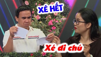 Đem bảng lương lên SÂN KHẤU khiến ai cũng TRẦM TRỒ, ông mai nghe theo bạn nữ ĐÒI XÉ HẾT TỜ GIẤY