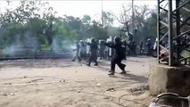 Police firing on pti workers