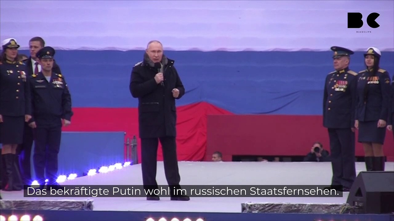 Putin hetzt: Deutschland immer noch von USA besetzt