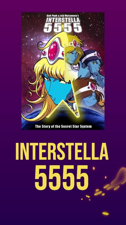 Le premier film des Daft Punk : Interstella 5555