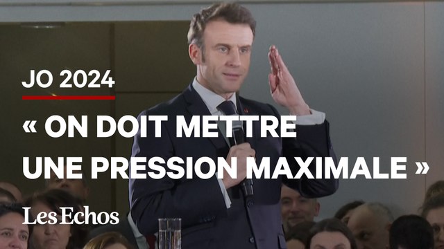 Macron sonne la « mobilisation générale » à 500 jours des JO