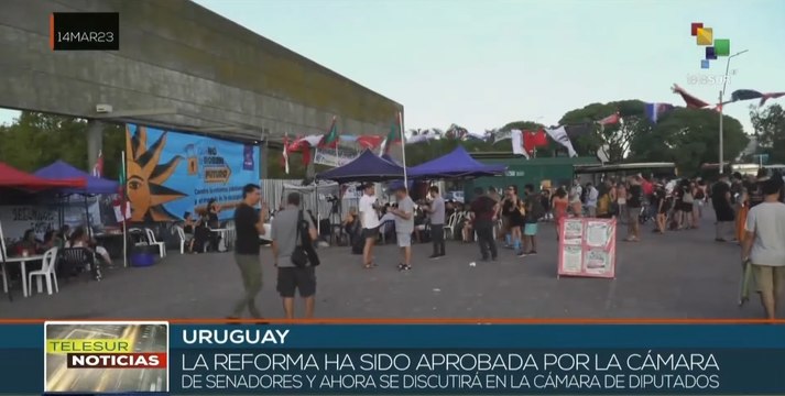 Trabajadores uruguayos y organizaciones rechazan reforma jubilatoria