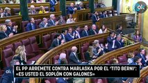 El PP arremete contra Marlaska por el 'Tito Berni': «Es usted el soplón con galones»