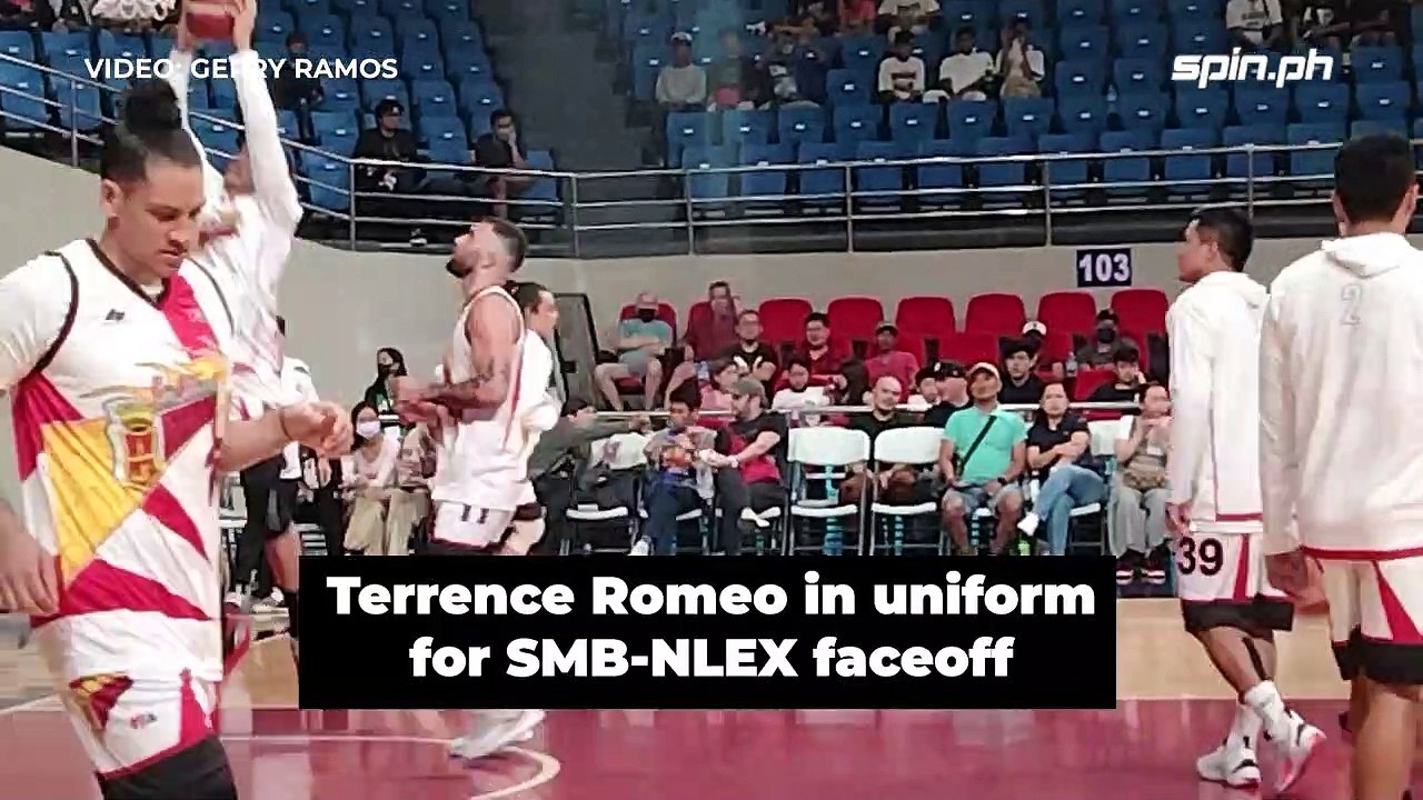 Terrence Romeo in uniform for SMB-NLEX faceoff #pba - video Dailymotion