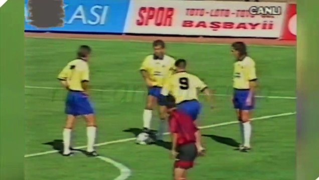 Gaziantepspor 2-2 Fenerbahçe 09.09.1995 - 1995-1996 Turkish 1st League Matchday 4 (1st, 2nd, 3rd Goals)