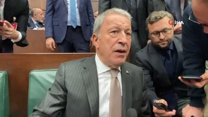 Bakan Akar: "(ABD'ye ait düşürülen hava aracı hakkında) Olayı Yakından takip ediyoruz bizim de çeşitli temaslarımız var"