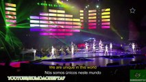 North Korean Moranbong Band - 보란듯이 - With Pride  (English Translation) - Com Orgulho