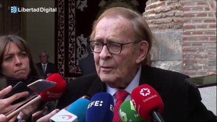 Tamames dice que lleva un mes preparando el discurso