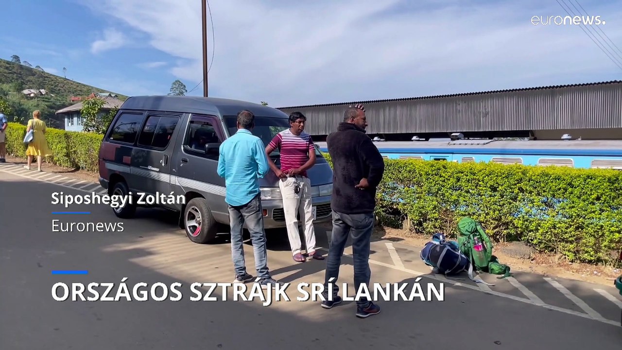 Megbénult az élet Srí Lankán: az Euronews exkluzív riportja a feldúlt szigetországból