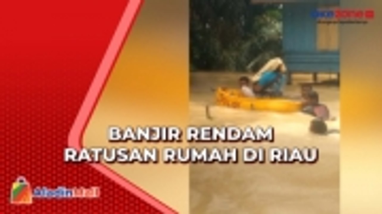 Banjir Rendam Ratusan Rumah dan Lumpuhkan Aktivitas Warga