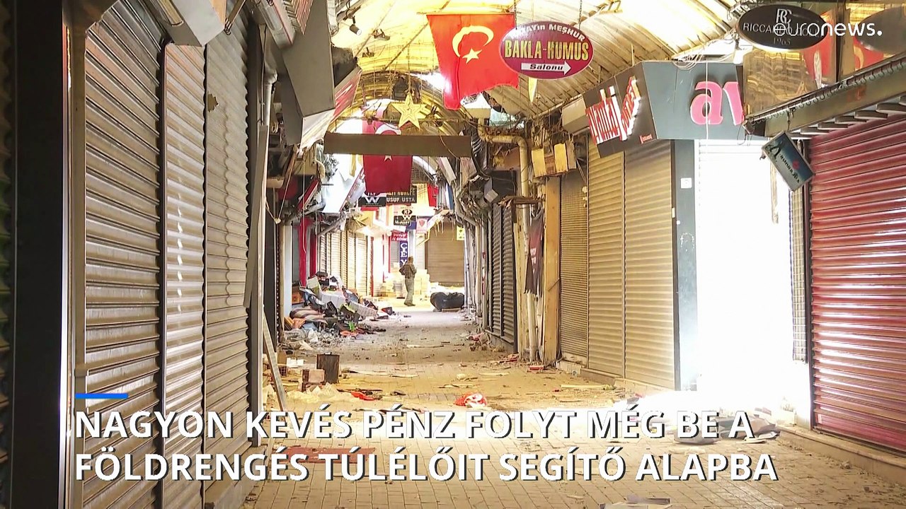 Nagyon kevés pénz folyt még be a földrengés túl...