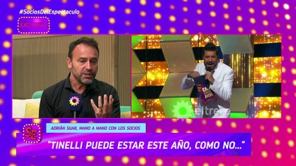 ADRIÁN SUAR ÍNTIMO Y EN UN MANO A MANO CON LOS SOCIOS, HABLA DE TODO SIN FILTRO - Nota completa